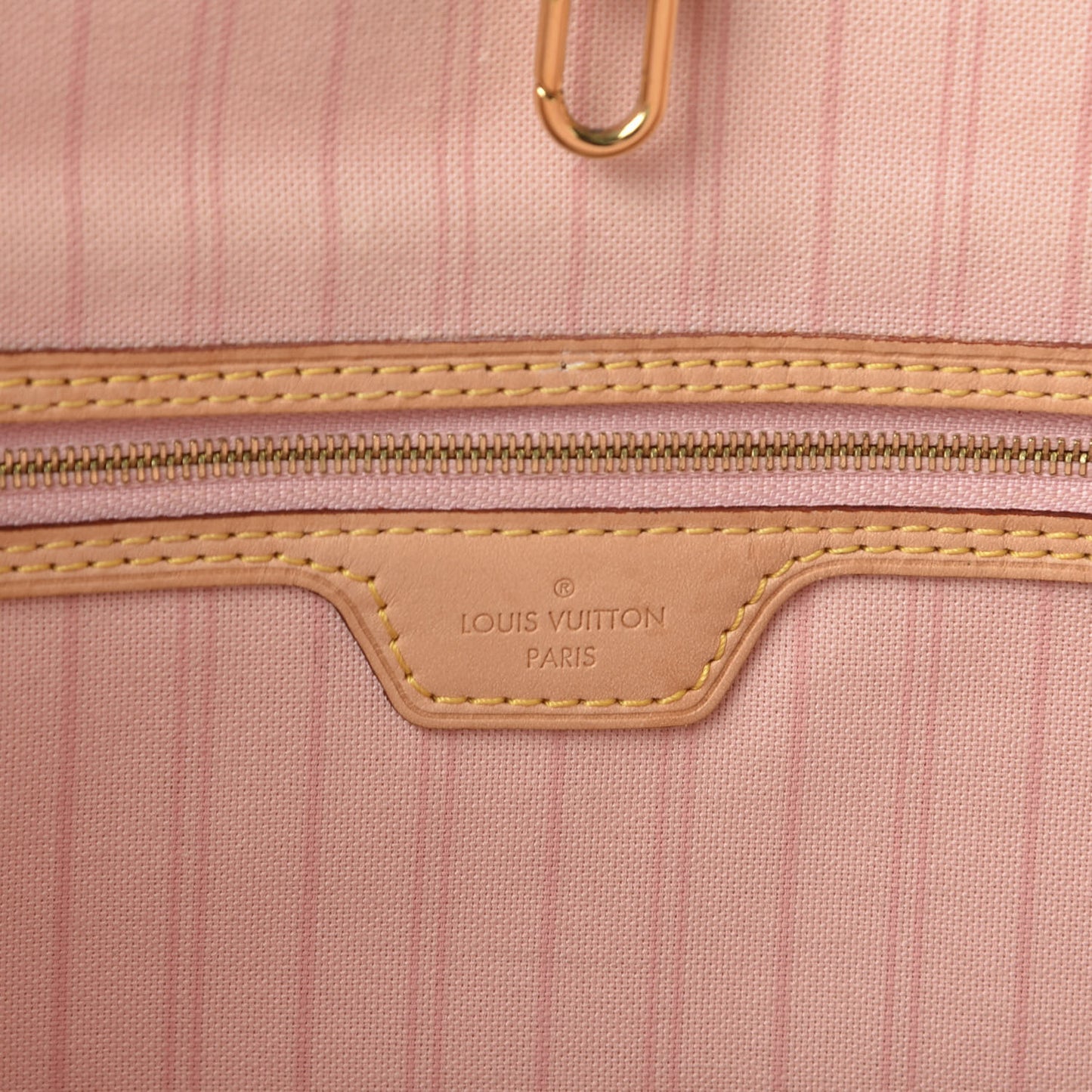 Damier Azur Delightful MM Rose Ballerine
