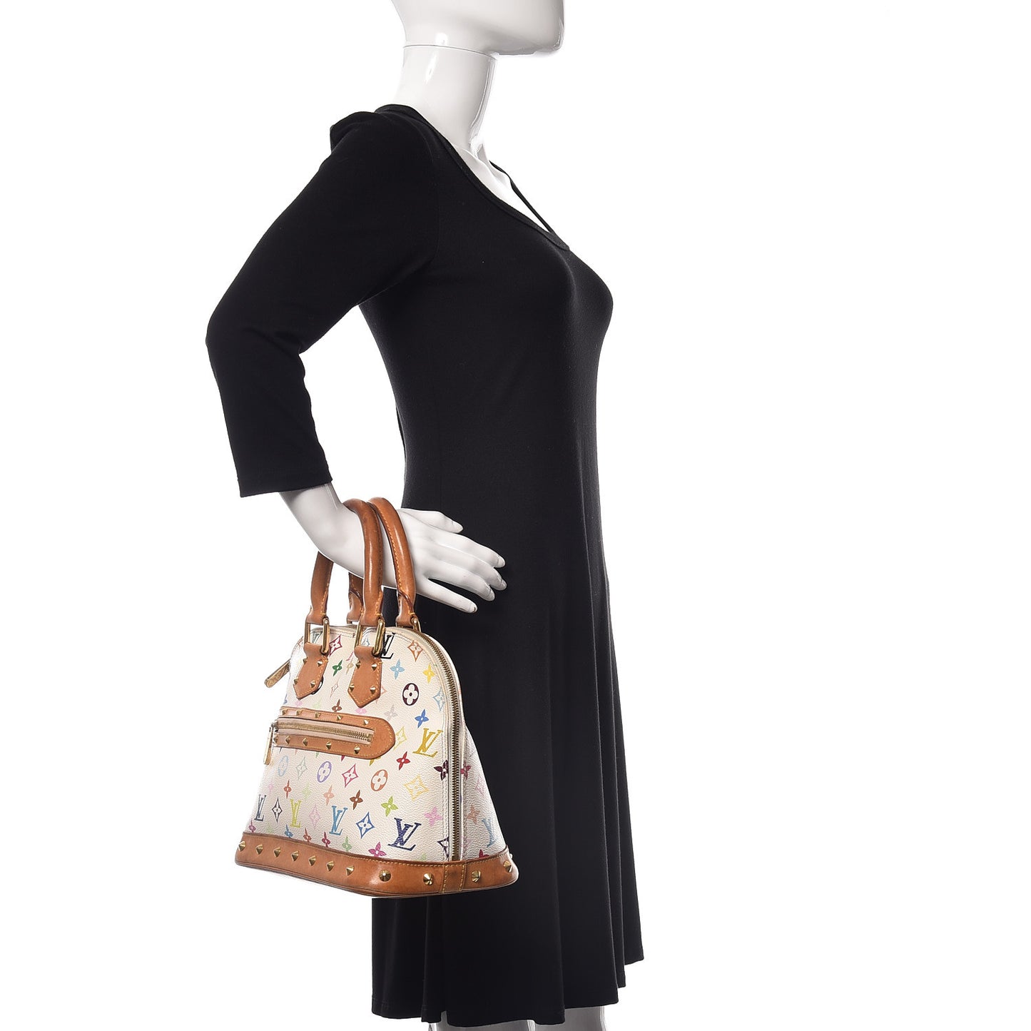 Monogram Multicolor Alma White