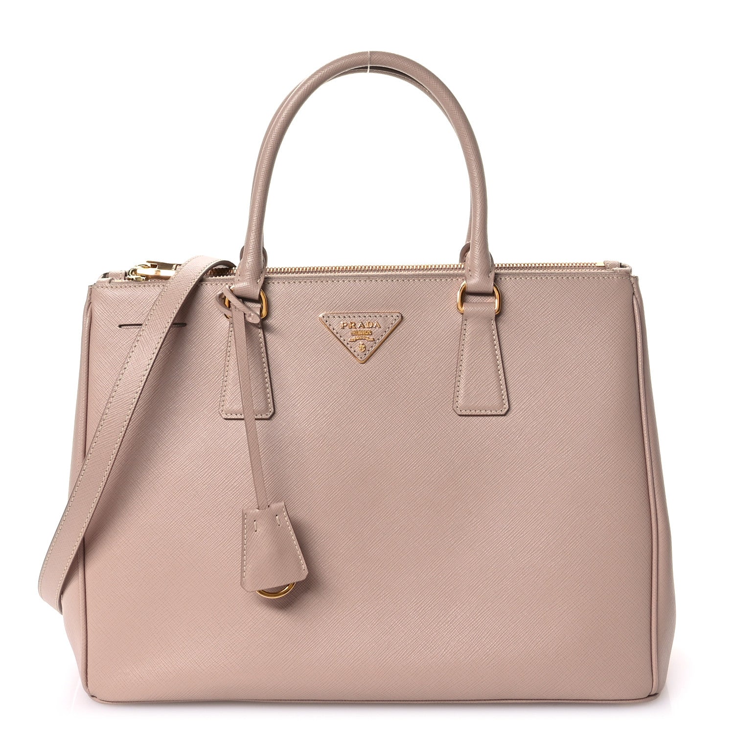 Prada Saffiano Medium Galleria Double Zip Tote Cammeo 1 of 11