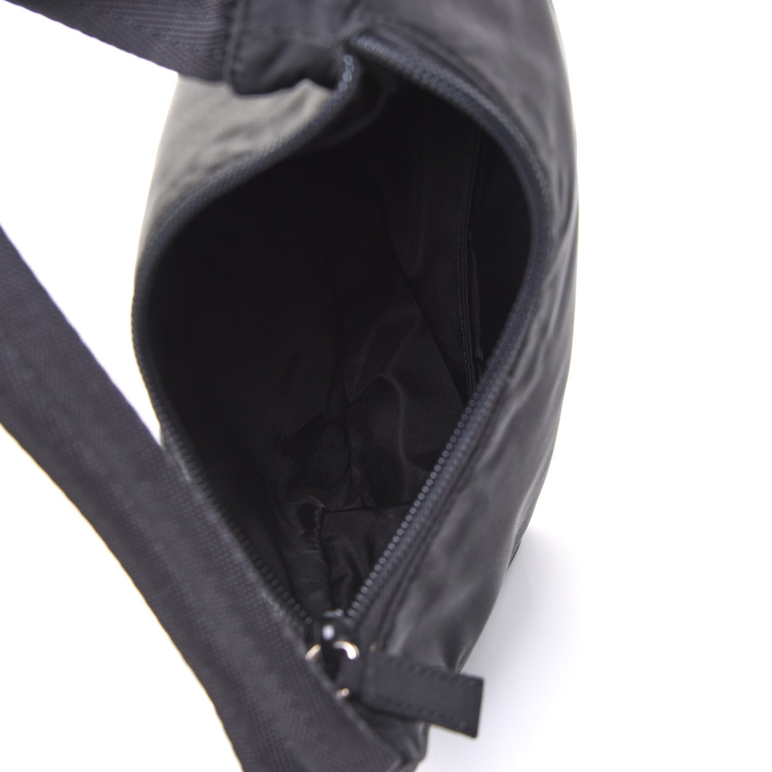 Prada Tessuto Nylon Sport Mini Shoulder Bag Black 4 of 4