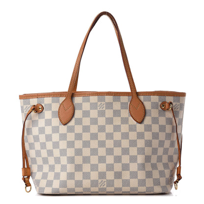 Louis Vuitton Damier Azur Neverfull PM 1 of 15