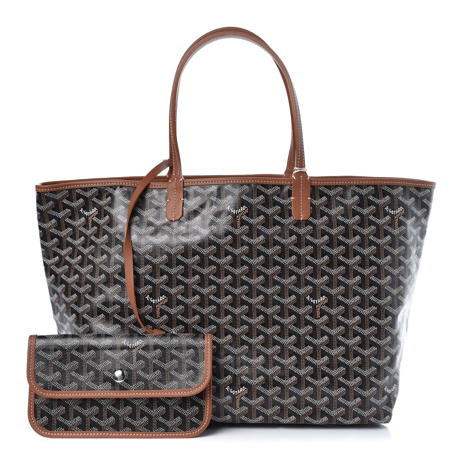 Goyard Goyardine Saint Louis PM Black Gold 1 of 7
