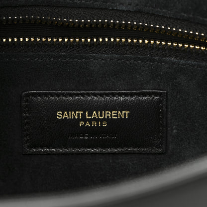 Saint Laurent Smooth Calfskin Le 5 A 7 Hobo Black 6 of 10