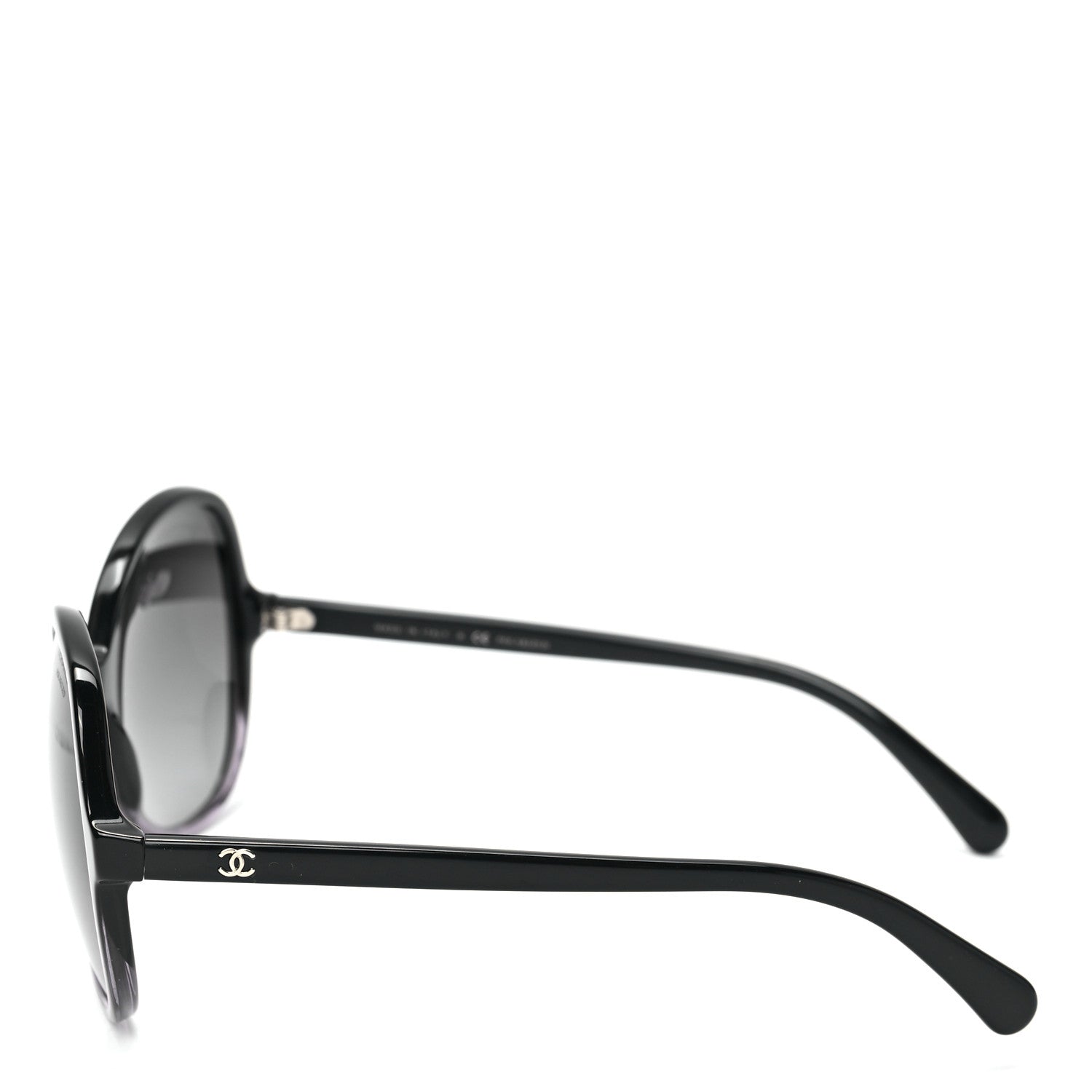 Chanel Acetate Polarized CC Sunglasses 5351 Black 3 of 7