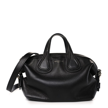 Givenchy Waxed Calfskin Micro Nightingale Black 1 of 9