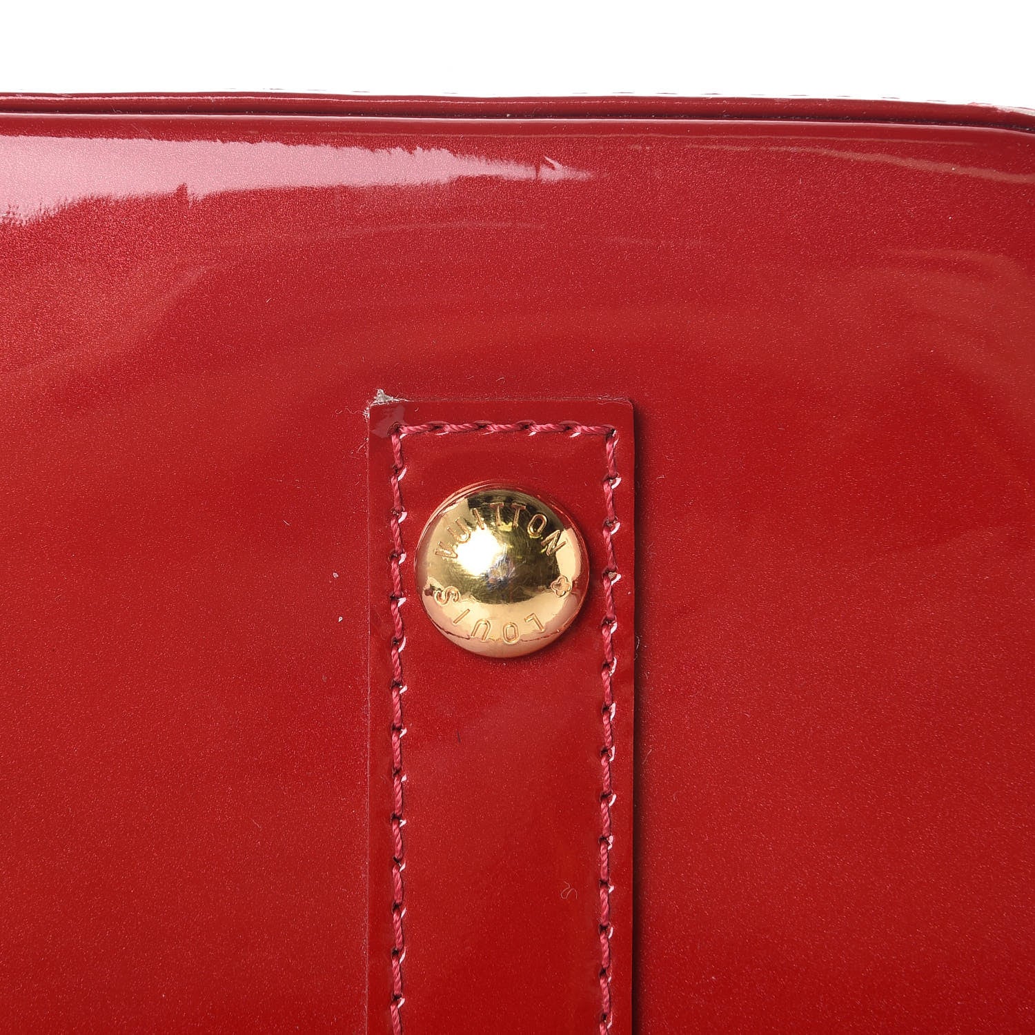 Louis Vuitton Vernis Alma GM Pomme D'Amour 11 of 16