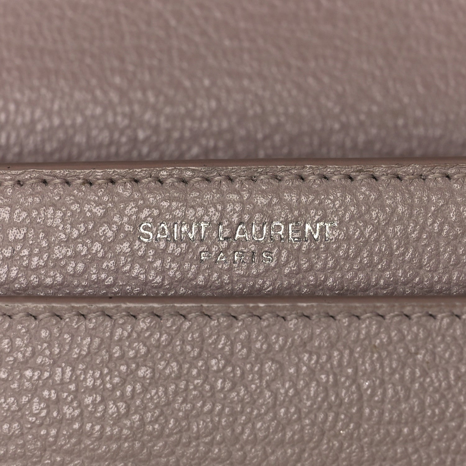 Saint Laurent Grained Calfskin Medium Monogram Marble Pink 5 of 23