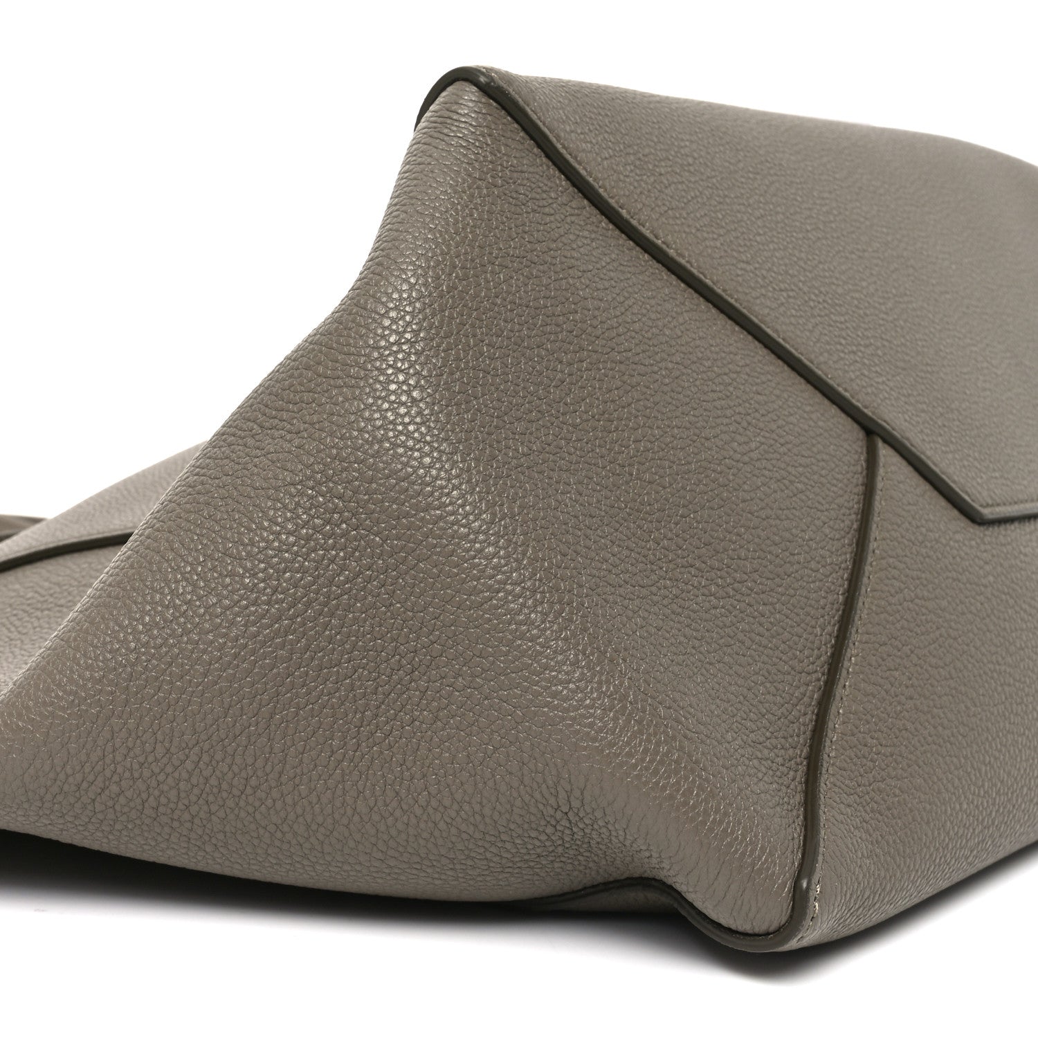 Celine Soft Grained Calfskin Small Belt Cabas Phantom Taupe 9 of 10
