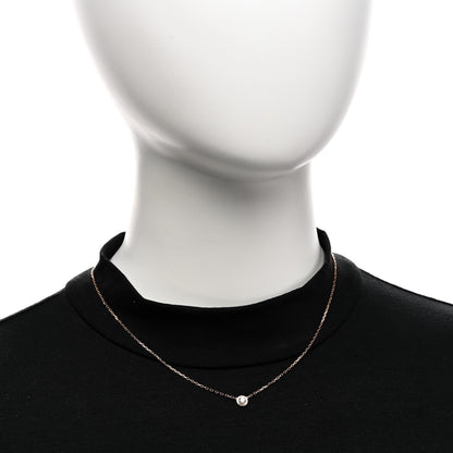 Cartier 18K Pink Gold Diamond LM D'Amour Pendant Necklace 2 of 4