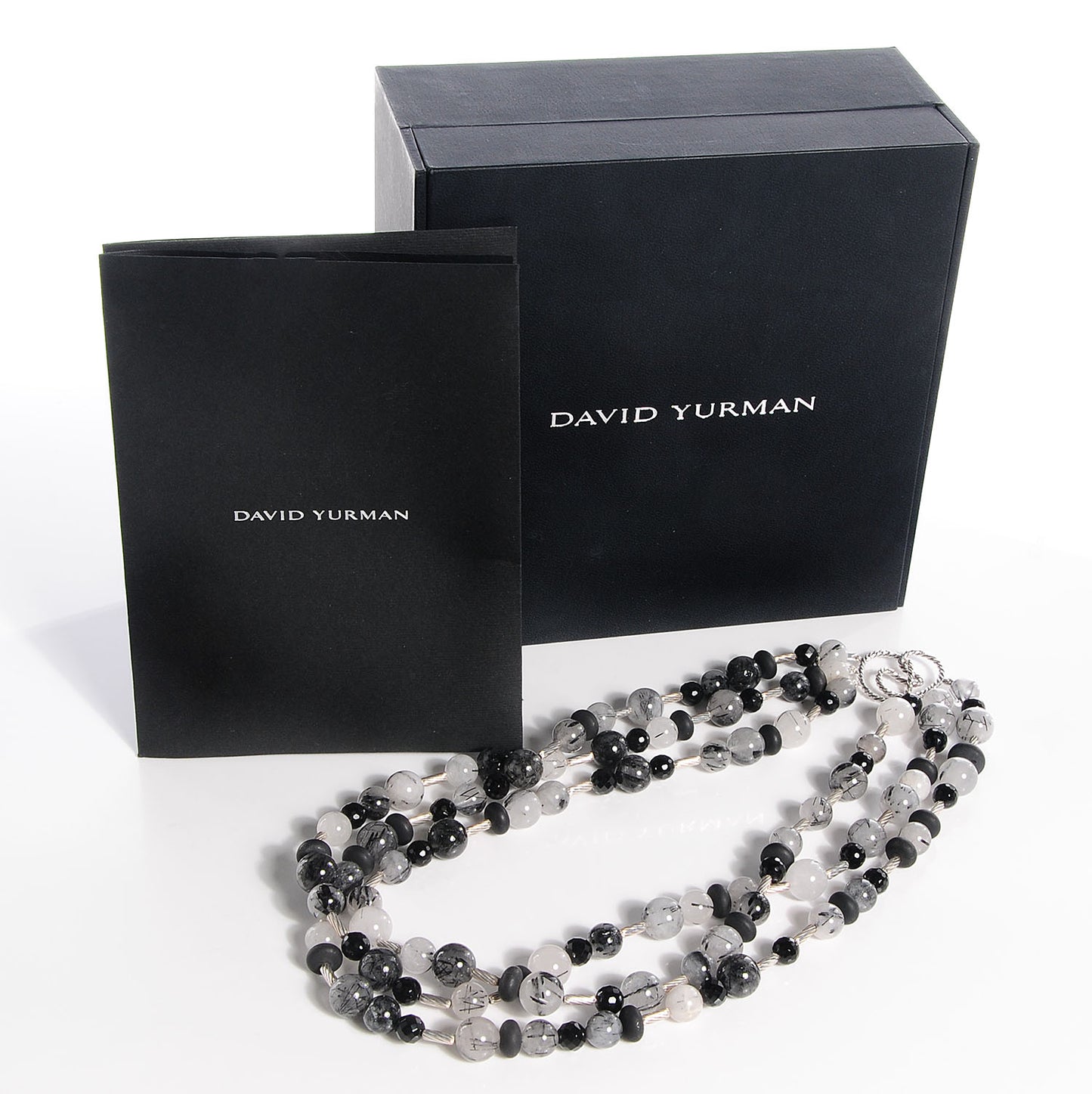 Sterling Silver 3 Row Drape Necklace