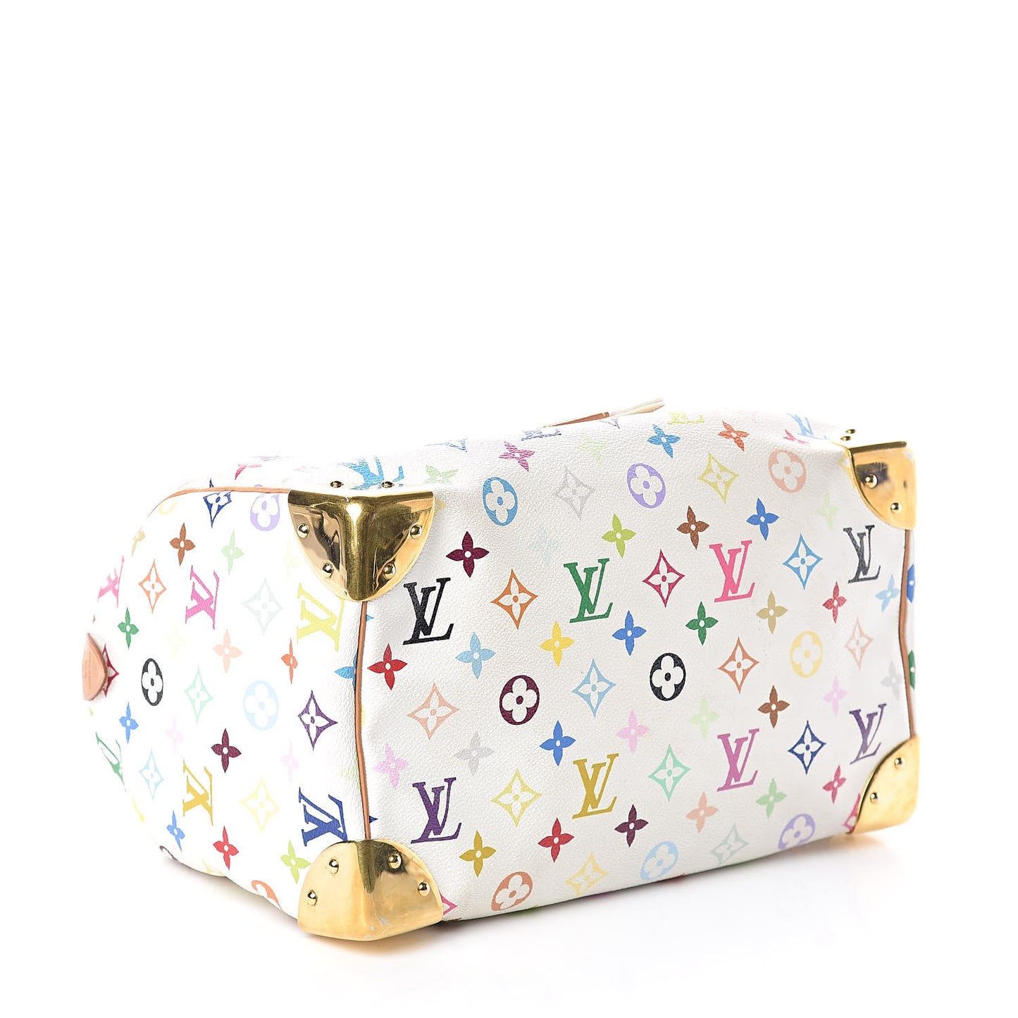 Monogram Multicolor Speedy 30 White