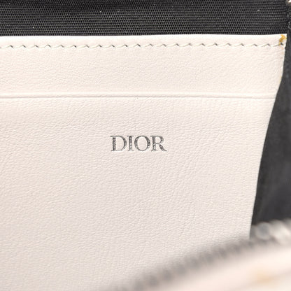 Christian Dior Grained Calfskin Pouch Shoulder Bag Beige 7 of 12
