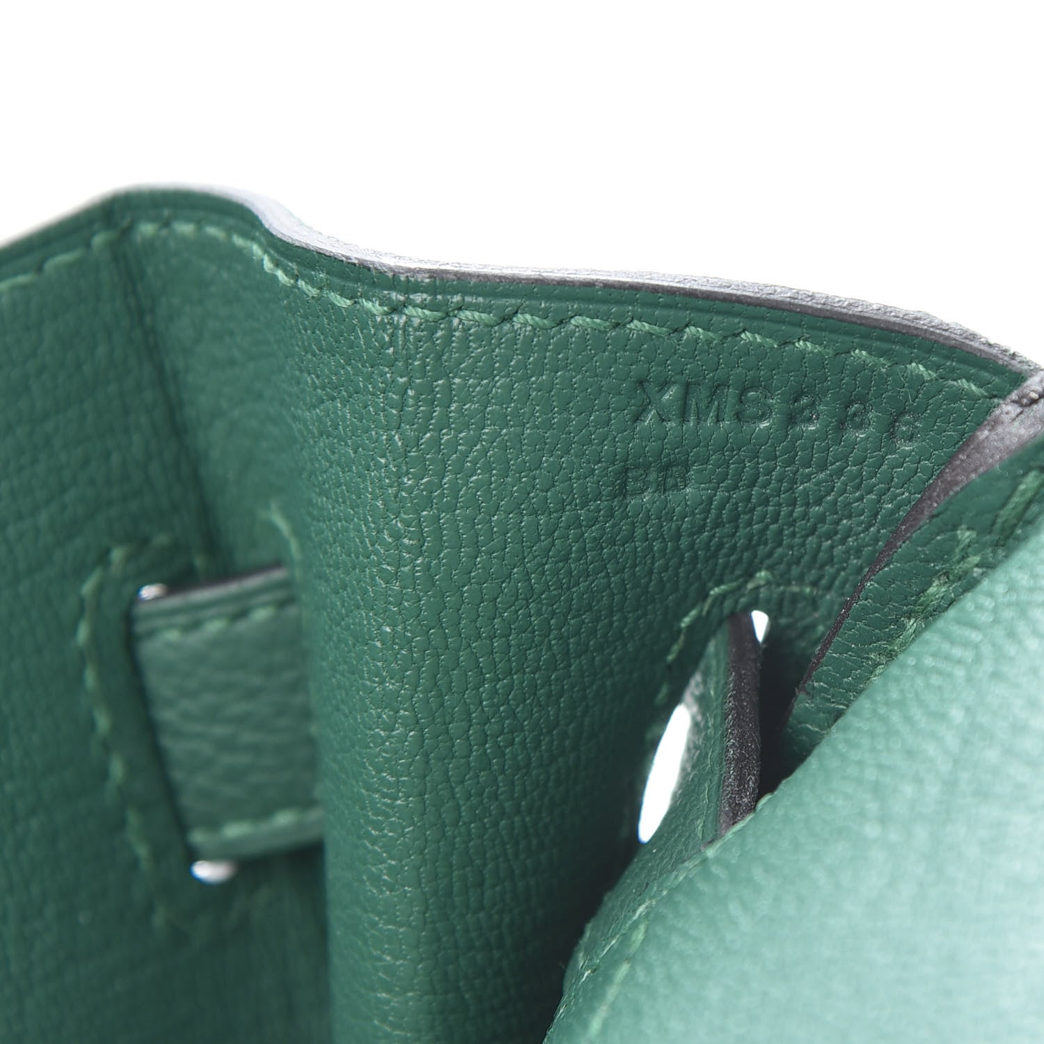 Hermes Togo Birkin 30 Malachite 8 of 15