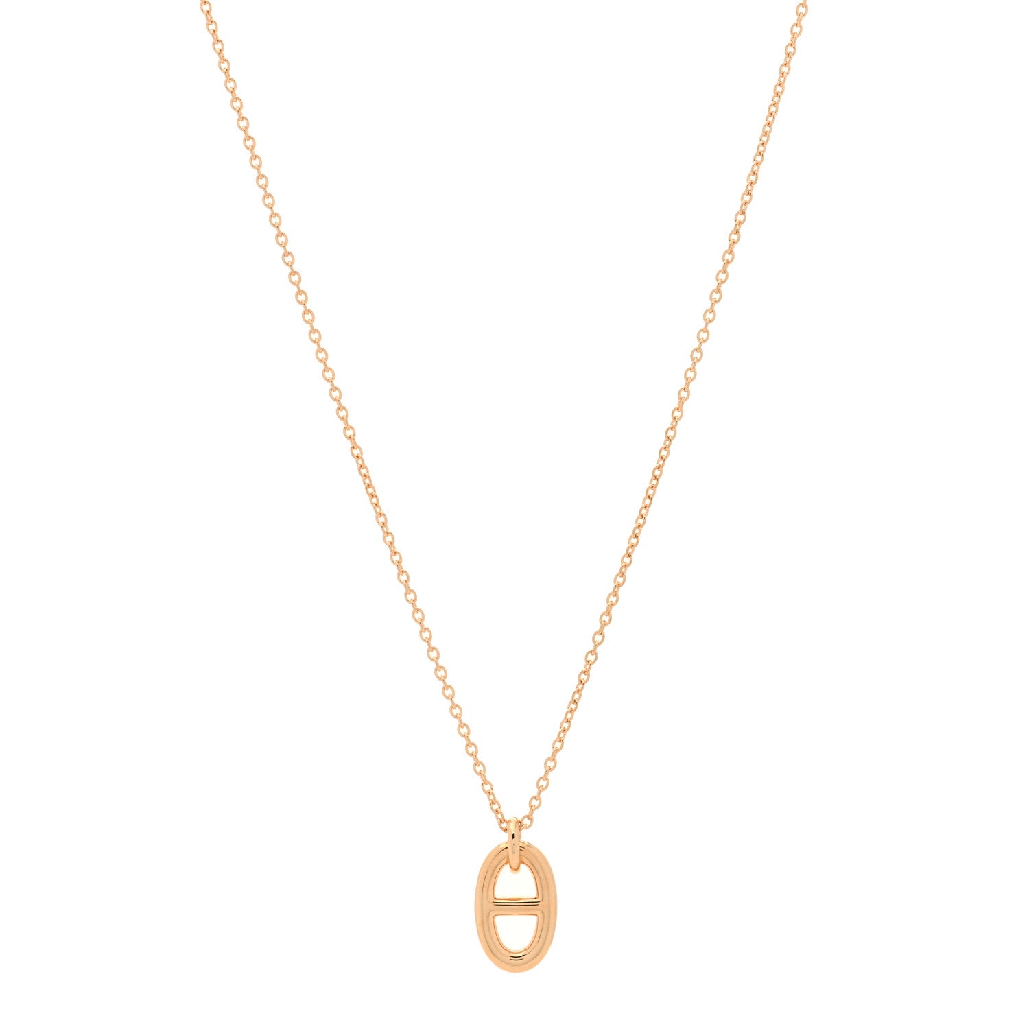 Hermes 18K Rose Gold PM Farandole Pendant Necklace 1 of 6