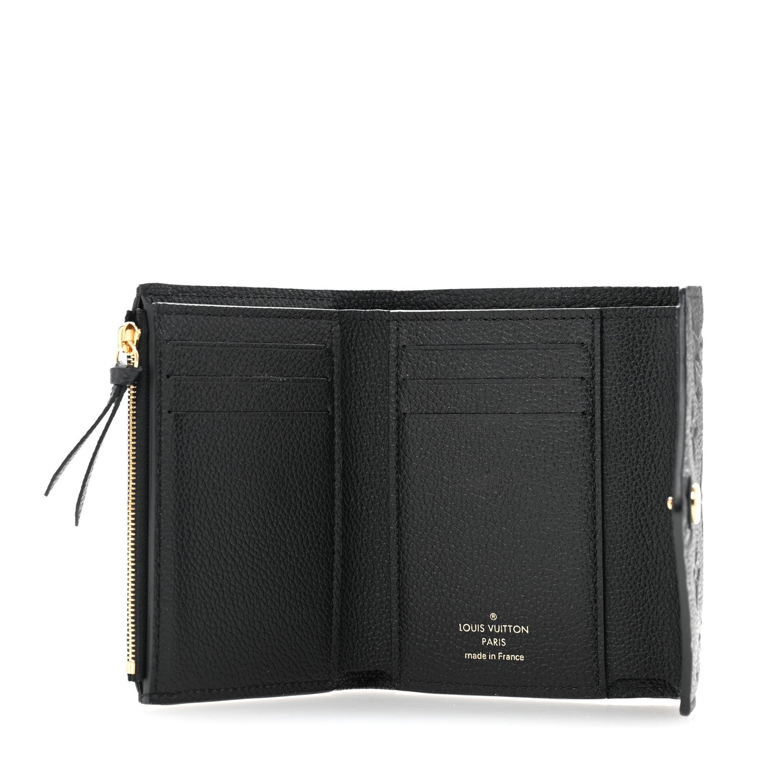 Louis Vuitton Empreinte Victorine Wallet Black 5 of 9