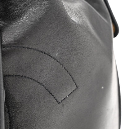 Chanel Lambskin CC Drawstring Bag Black 14 of 14