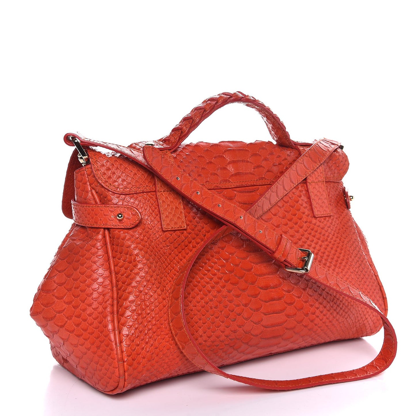 Silky Snake Print Alexa Flame