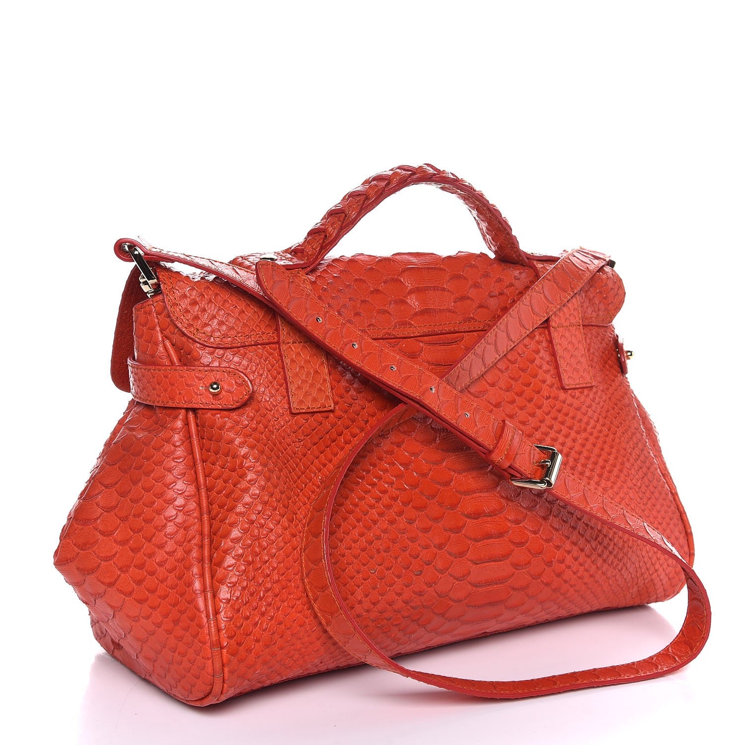 Mulberry Silky Snake Print Alexa Flame 3 of 7