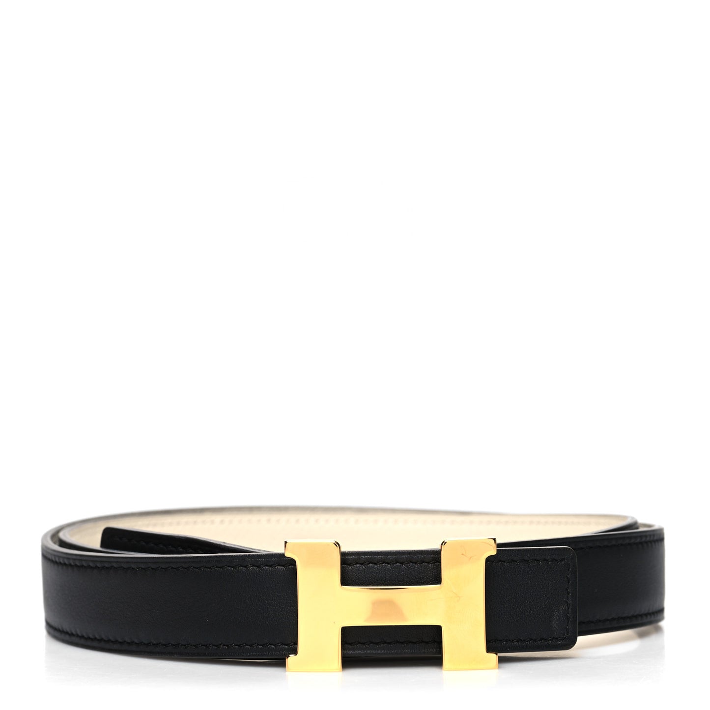 Swift Epsom 24mm Mini Constance H Belt 90 Black Nata