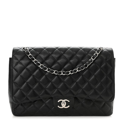 Chanel Caviar Quilted Maxi Double Flap Black 1 of 16