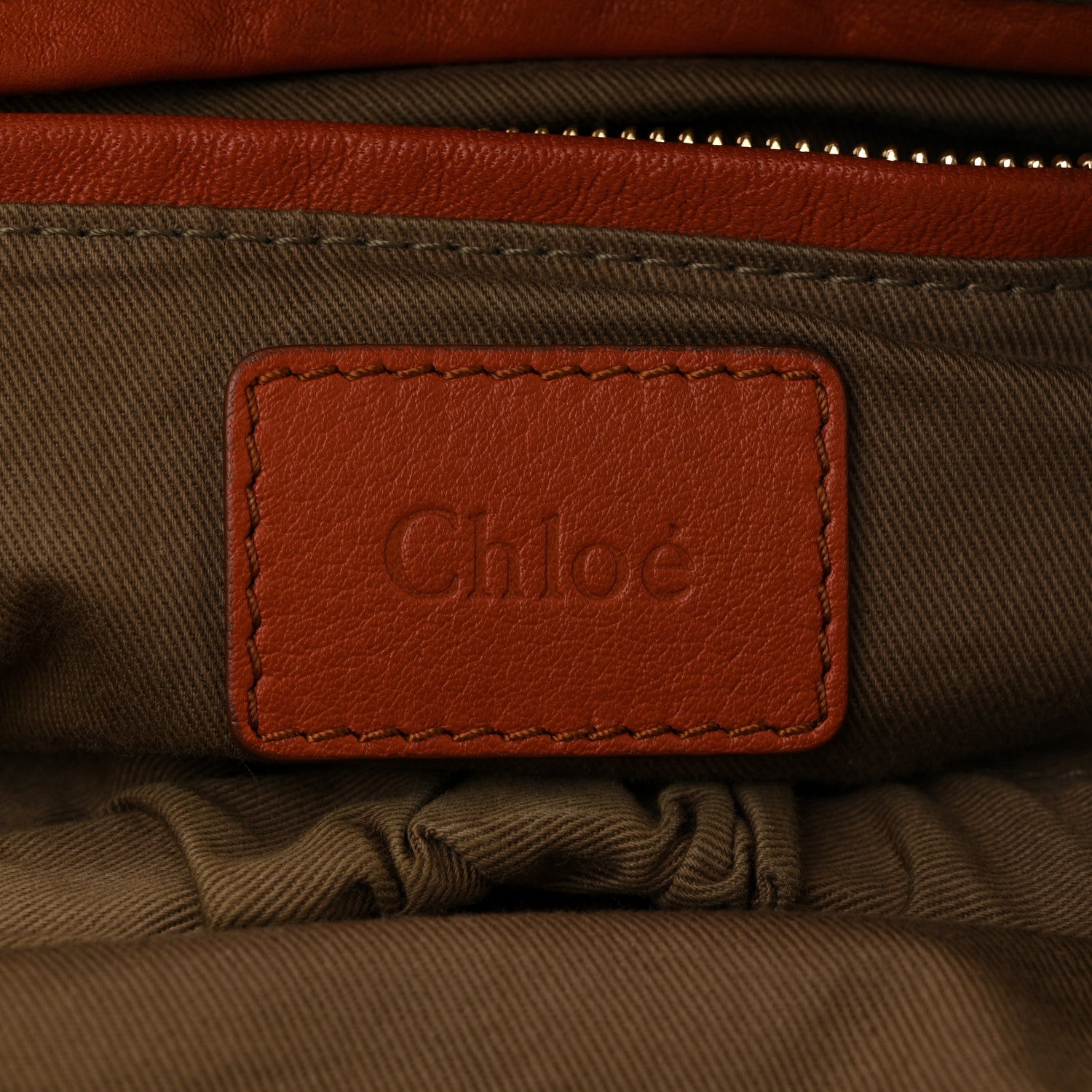 Chloe Calfskin Large Marcie Satchel Maple Leaf 6 of 11