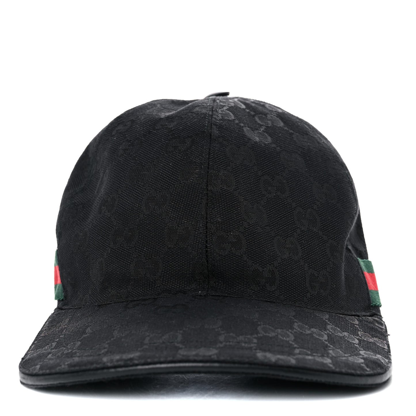 Monogram Web Baseball Hat L Black