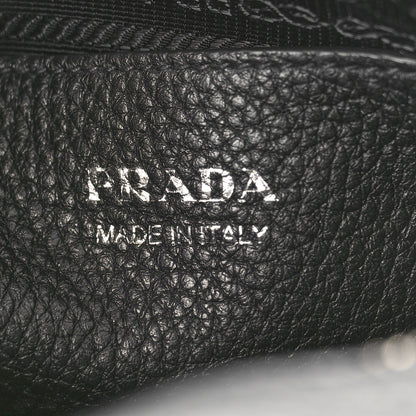 Prada Vitello Daino Soft Camera Crossbody Black 7 of 11
