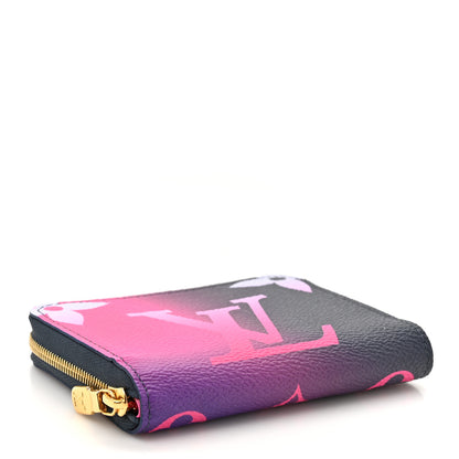 Louis Vuitton Monogram Giant Spring In The City Zippy Coin Purse Midnight Fuchsia 4 of 7