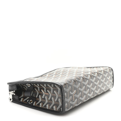 Goyard Goyardine Jouvence MM Toiletry Pouch Black 4 of 7
