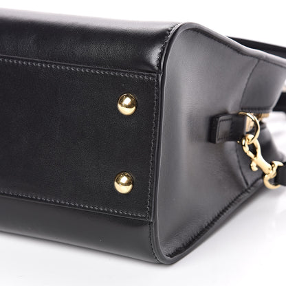 Saint Laurent Calfskin Monogram Baby Cabas Black 8 of 8