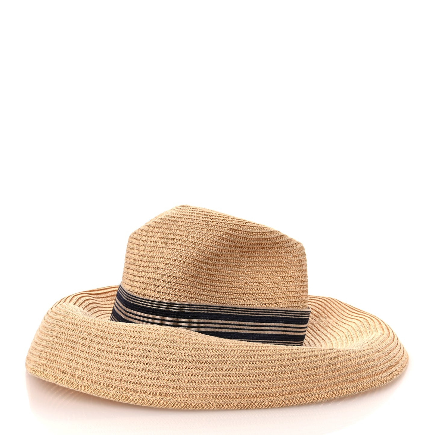 Straw Brim Hat 57 Natural