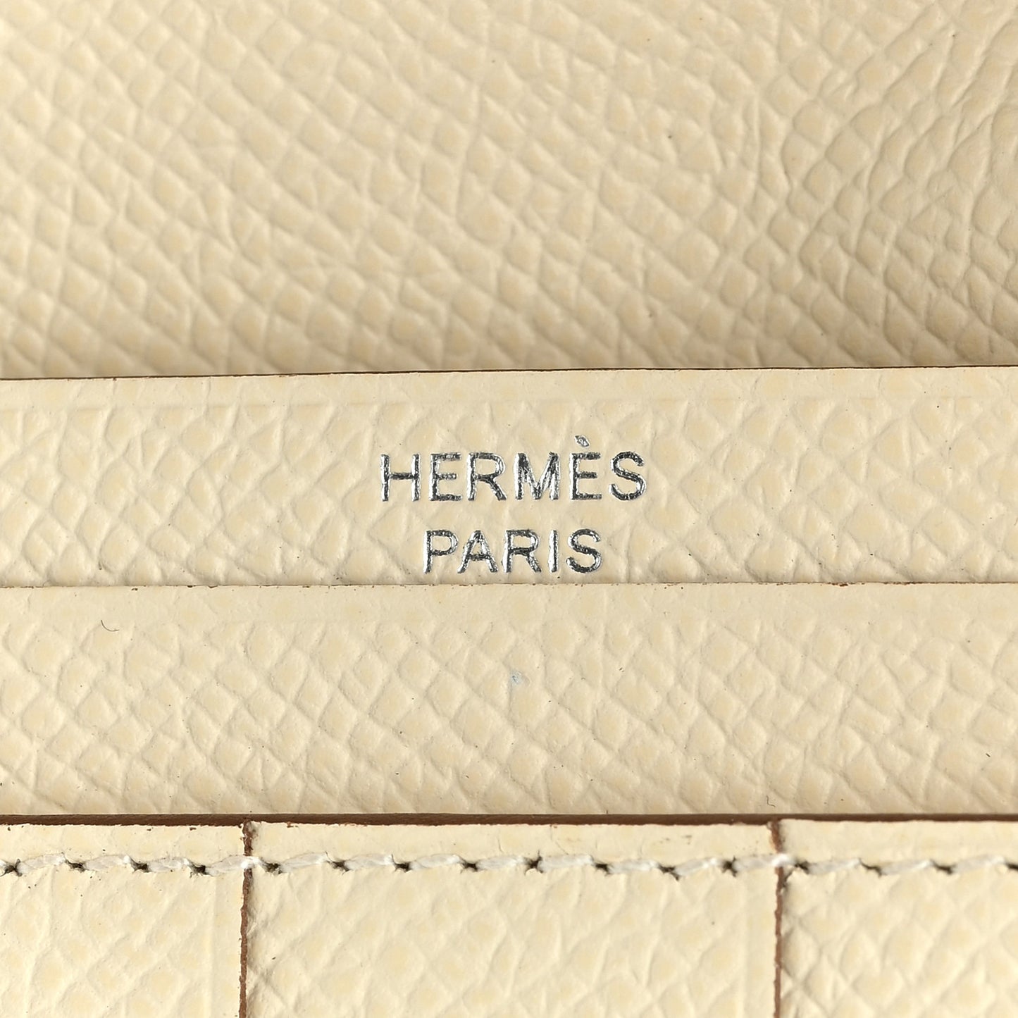 Epsom Bearn Gusset Wallet Jaune Poussin Nata