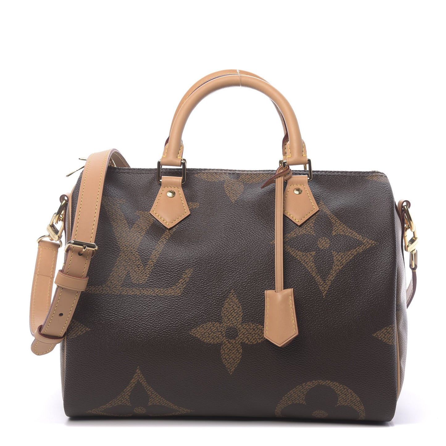 Reverse Monogram Giant Speedy Bandouliere 30