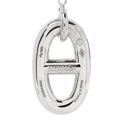 Hermes Sterling Silver Farandole Drop Earrings 4 of 6