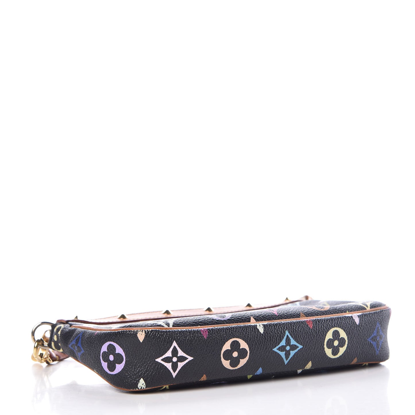 Monogram Multicolor Pochette Accessories Black