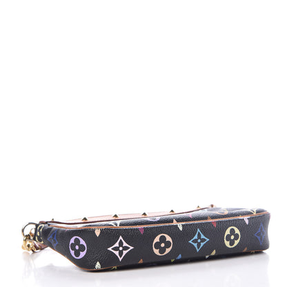 Louis Vuitton Monogram Multicolor Pochette Accessories Black 4 of 7