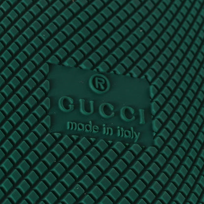 Gucci Nubuck Calfskin Web Removable Crystals Womens Screener Sneakers 41 Dusty Milk New Mystic White 7 of 8