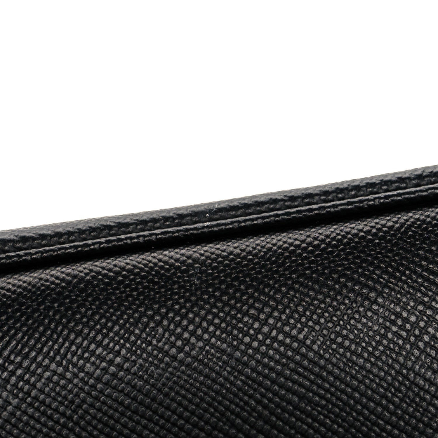 Prada Saffiano Cuir Large Double Bag Nero Black 10 of 11