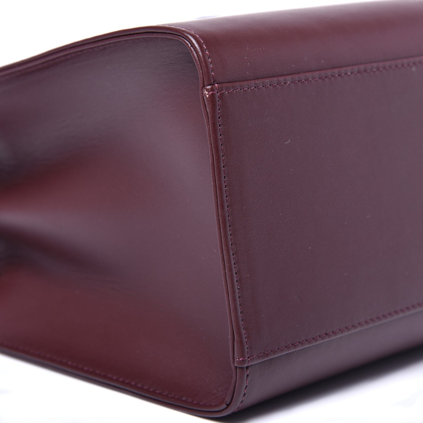 Calfskin Mini Sun Bag Burgundy