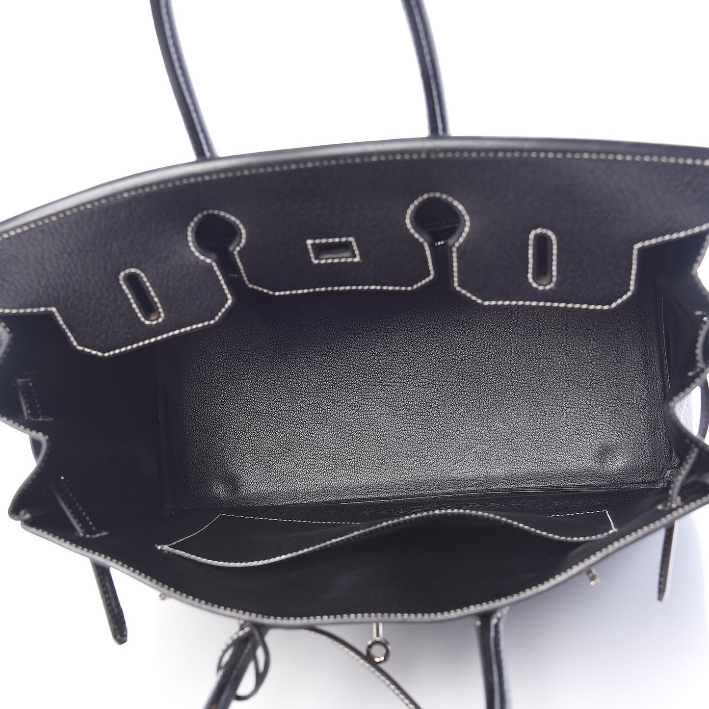 Chevre de Coromandel Birkin 35 Black
