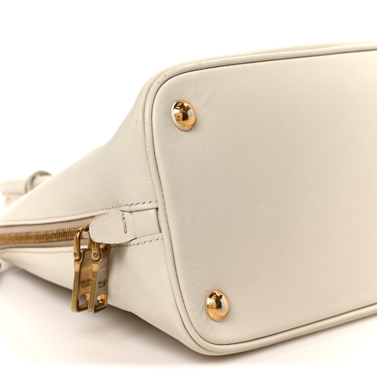 Saffiano Lux Medium Promenade Tote Talco