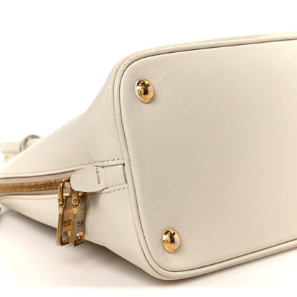 Prada Saffiano Lux Medium Promenade Tote Talco 9 of 10