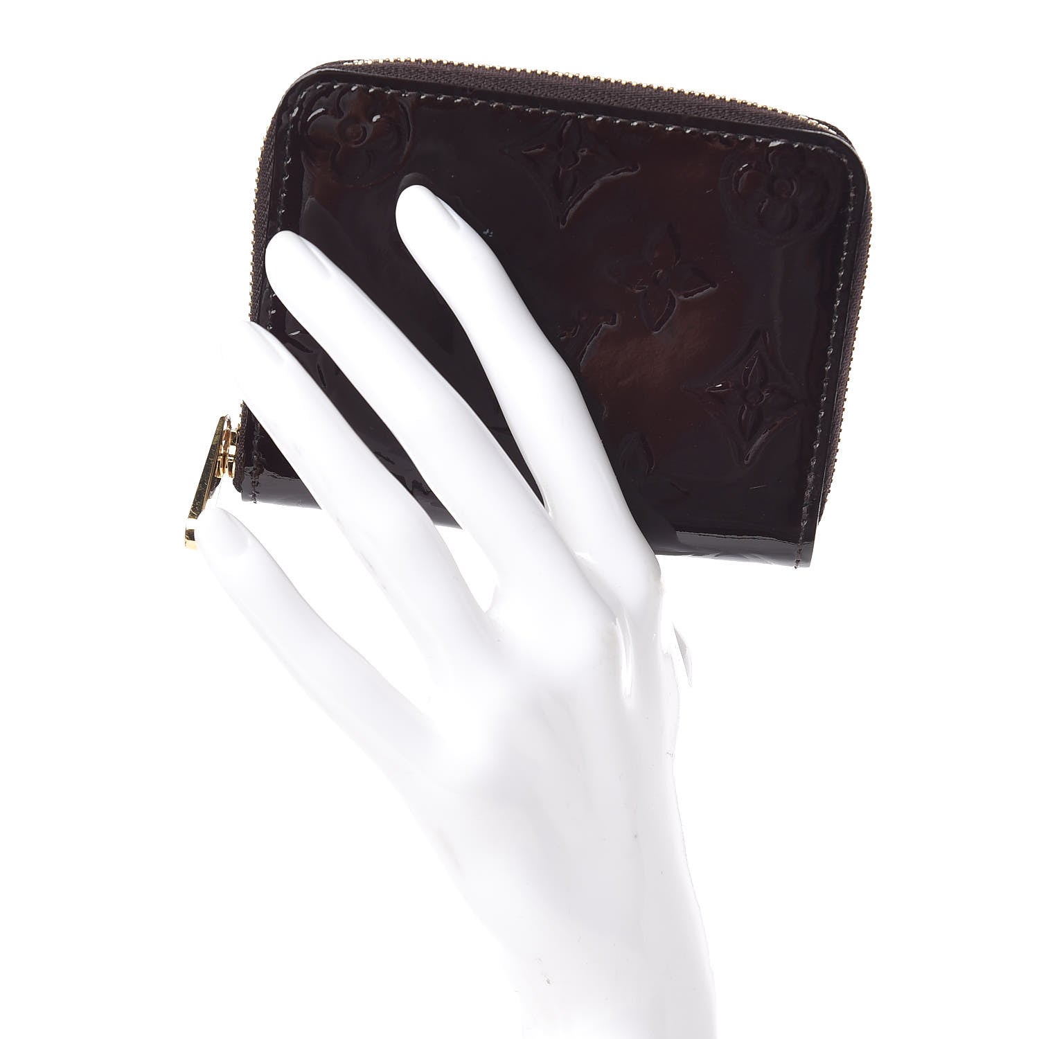 Louis Vuitton Vernis Zippy Coin Purse Wallet Amarante 2 of 6