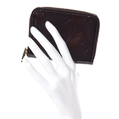 Louis Vuitton Vernis Zippy Coin Purse Wallet Amarante 2 of 6