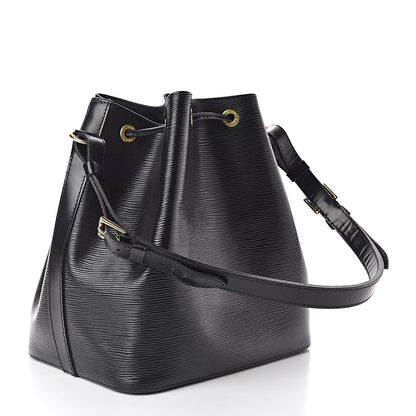 Louis Vuitton Epi Petit Noe Black 3 of 11