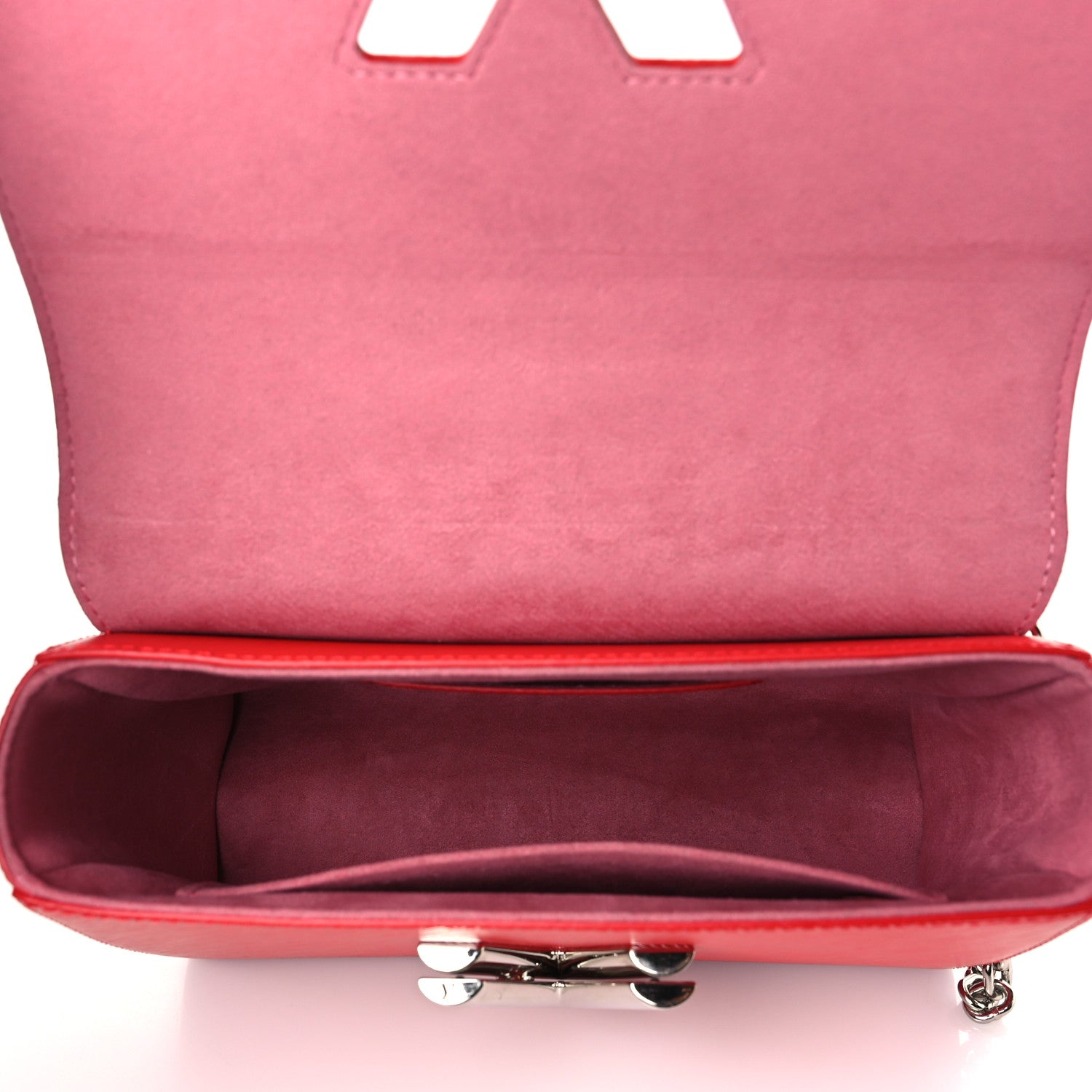 Louis Vuitton Epi Twist Shoulder Bag MM Coquelicot 5 of 9