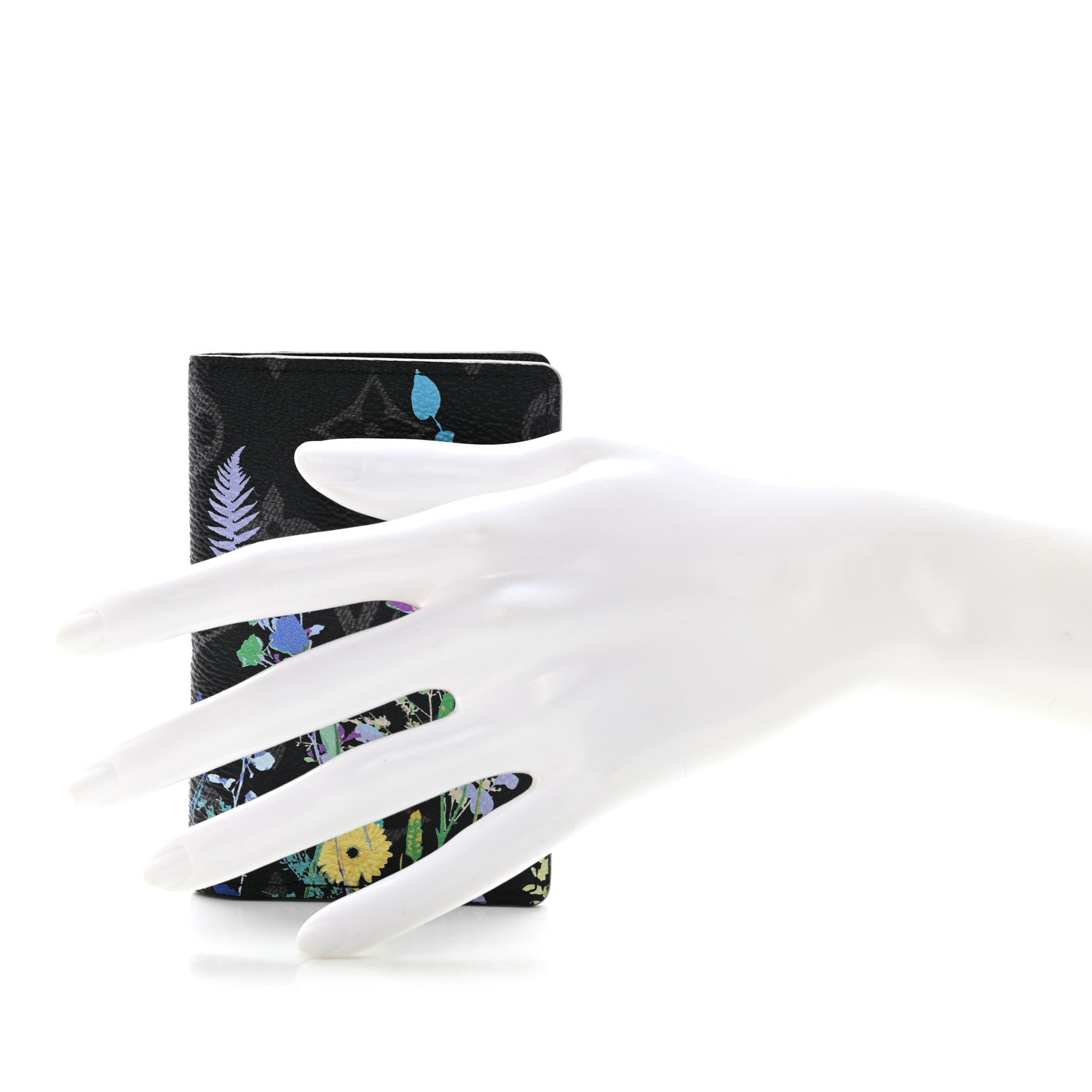 Louis Vuitton Monogram Eclipse Flower Print Pocket Organizer NM 2 of 8