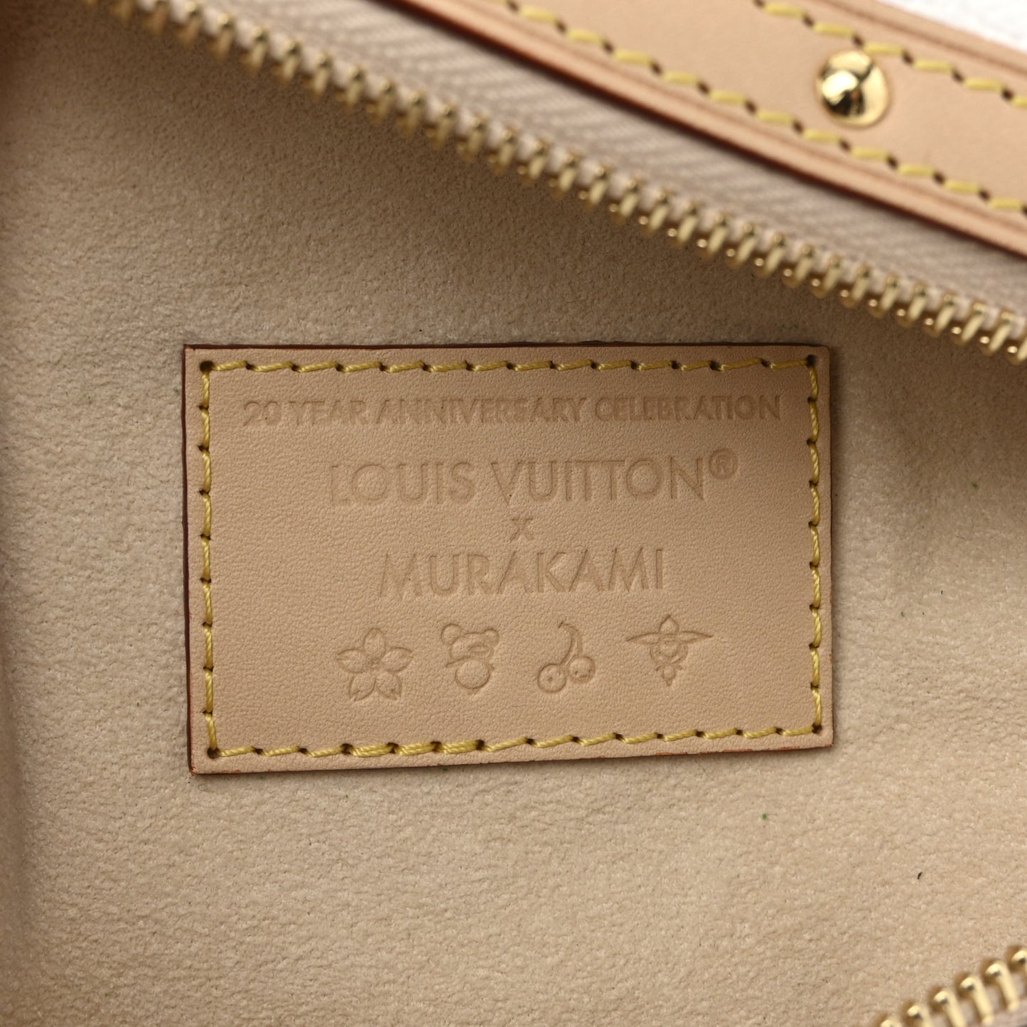 LV X TM Monogram Multicolor High Rise Bumbag White