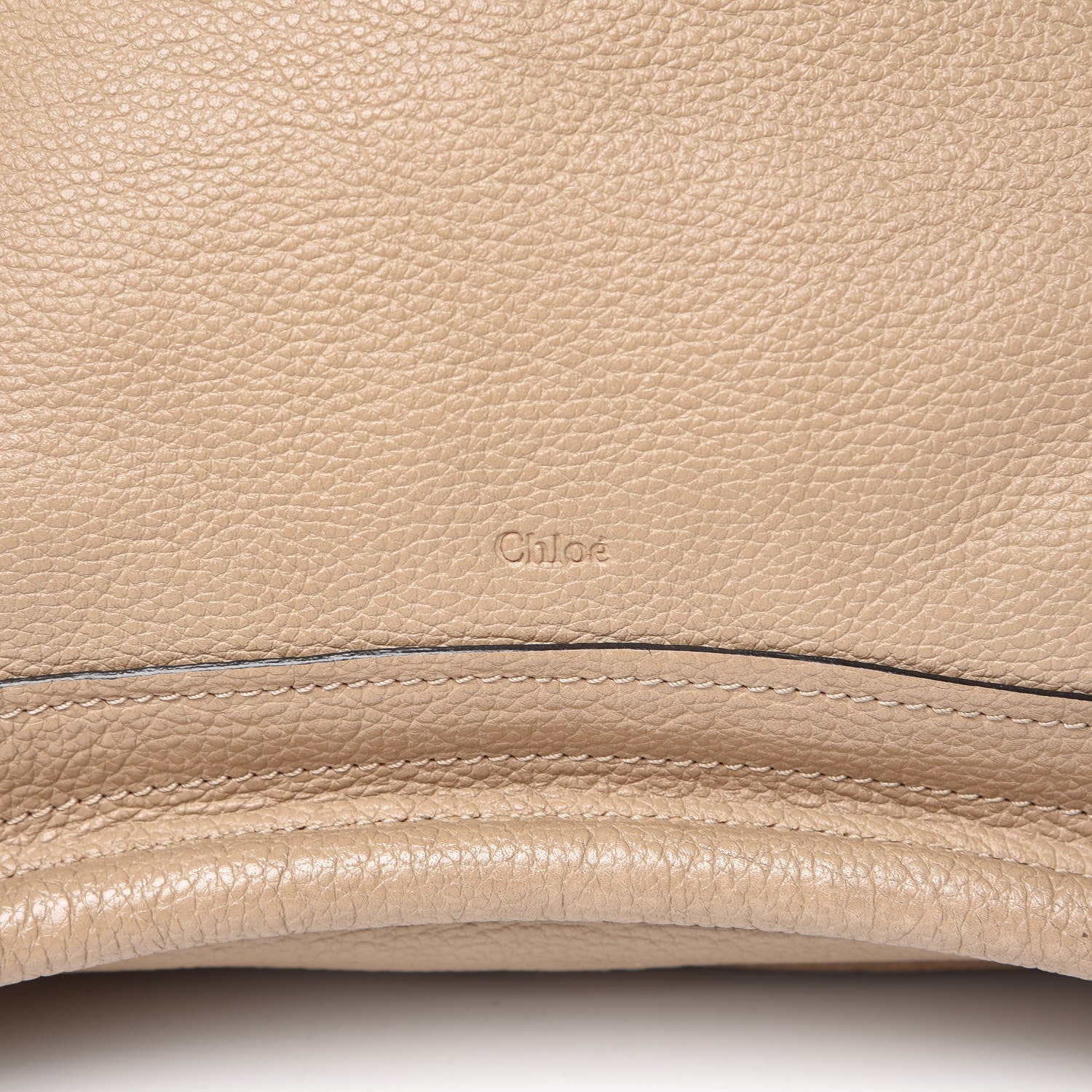 Chloe Calfskin Medium Paraty Barbour Khaki 9 of 21