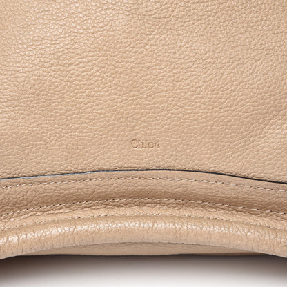 Chloe Calfskin Medium Paraty Barbour Khaki 9 of 21